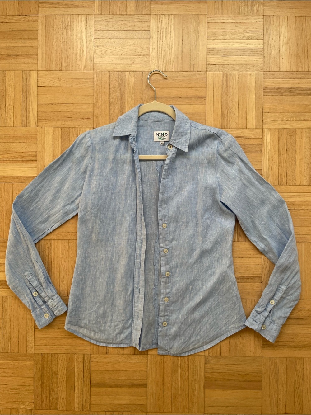 HIHO Women’s Linen Button Down